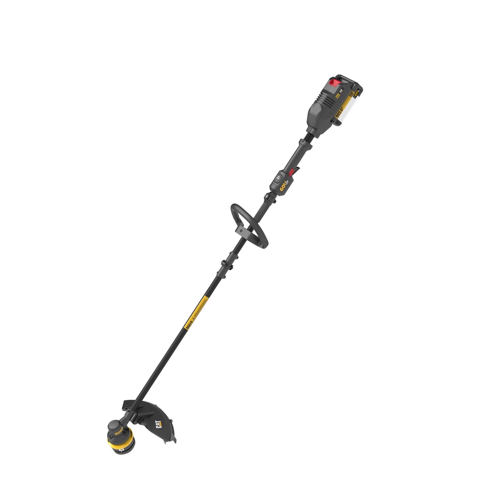 CAT 60V Brushless Line Grass Trimmer, Dual Bump Feed Head, 15in