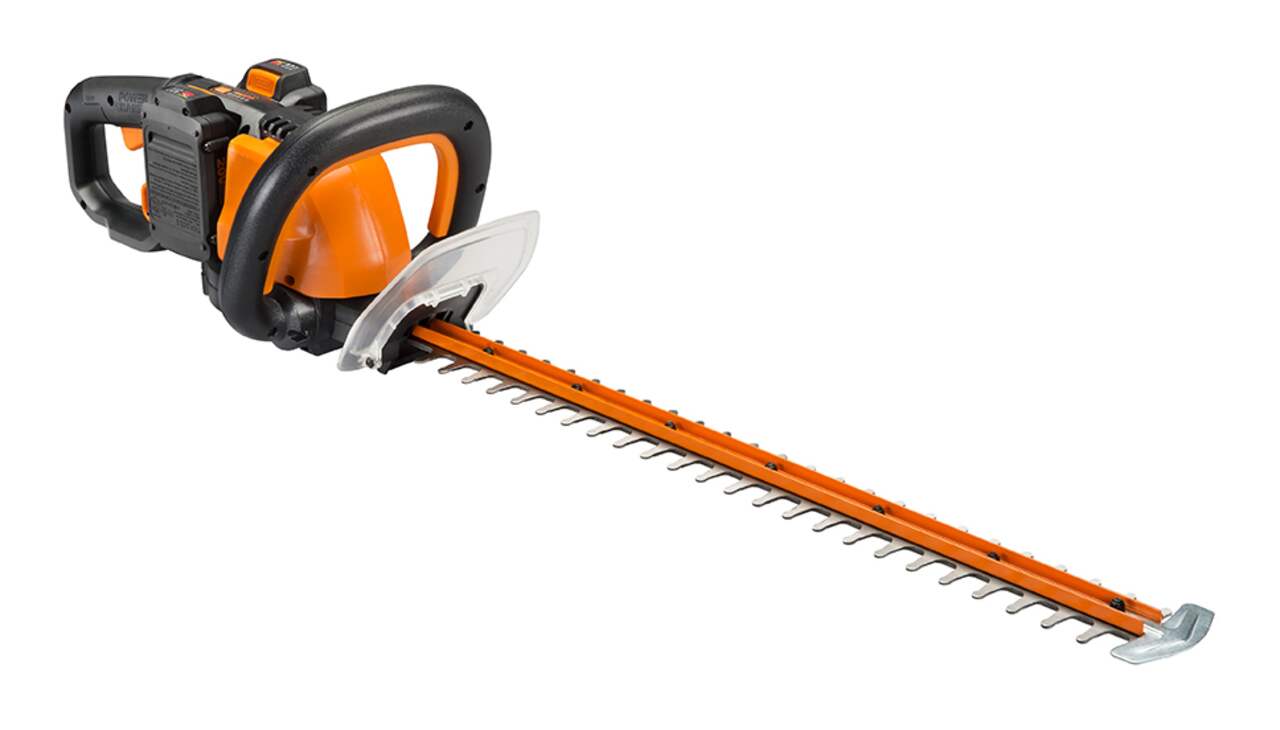 Worx 40 volt hedge clearance trimmer