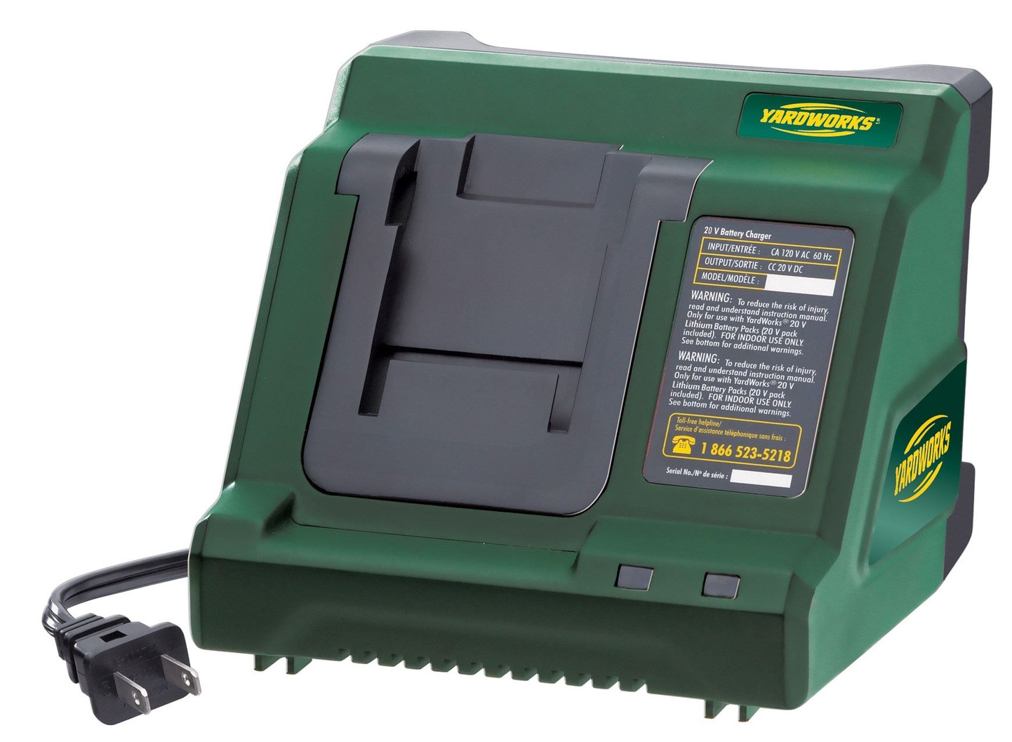 Yardworks 20V (6Ah) Lithiumion Diagnostic Battery Charger Canadian Tire