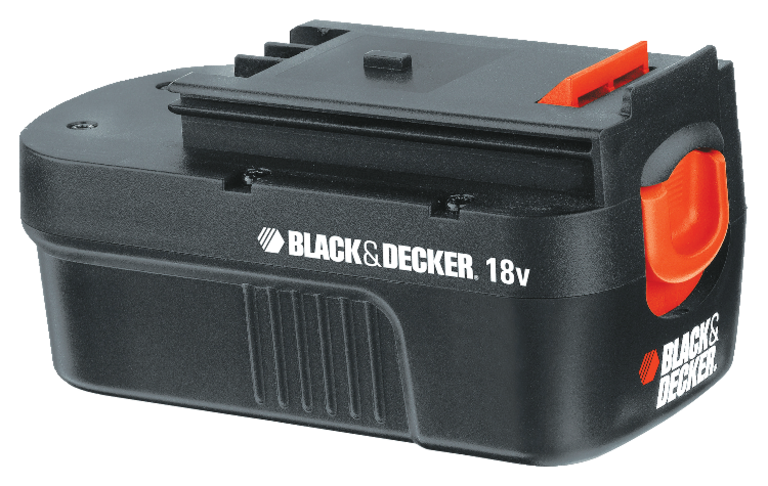 Black + Decker HPB18-CA 18V Replacement Battery Front_Angled_Left