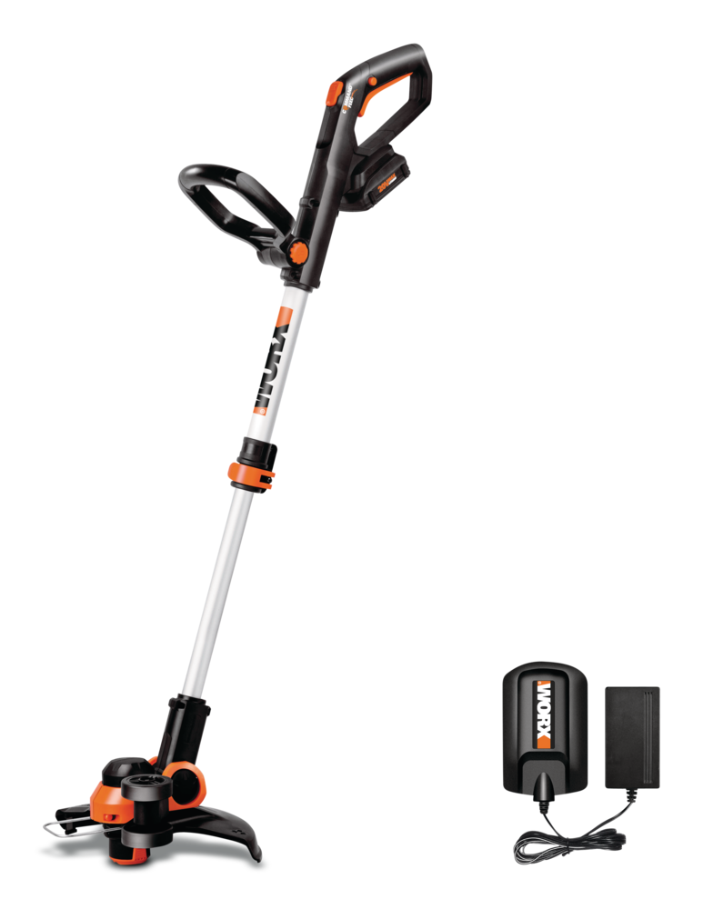 WORX 20V Li-Ion Cordless Grass Trimmer, 12-in | Canadian Tire