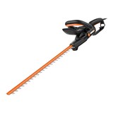 WORX WG217 4.5 Amp Electric Hedge Trimmer with 24-in Rotating Head Front_Angled_Left