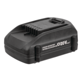 Yardworks 20 V Max 2Ah Lithium-ion Replacement Battery Front_Angled_Right