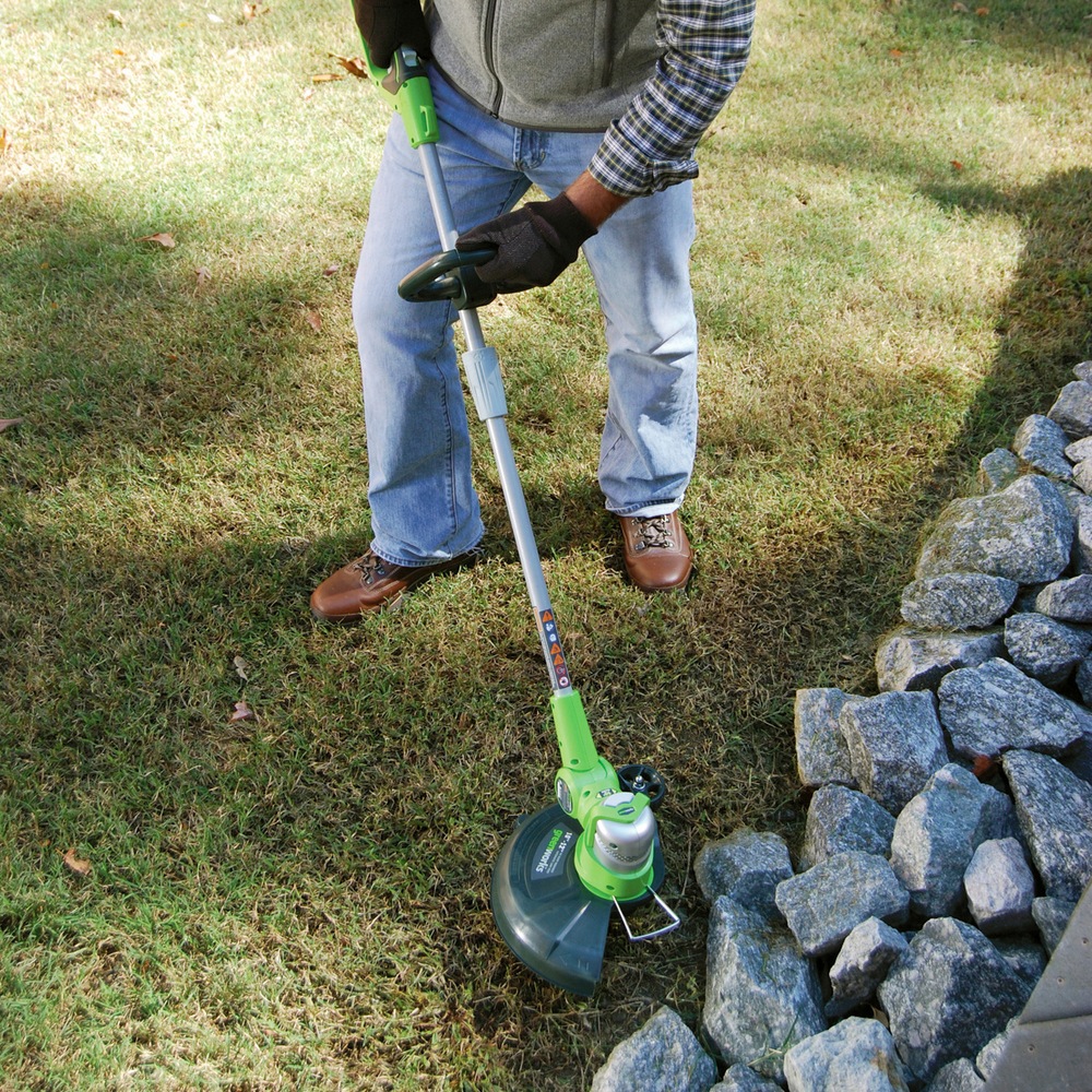 Greenworks 24V Cordless Grass Trimmer, 12in Canadian Tire