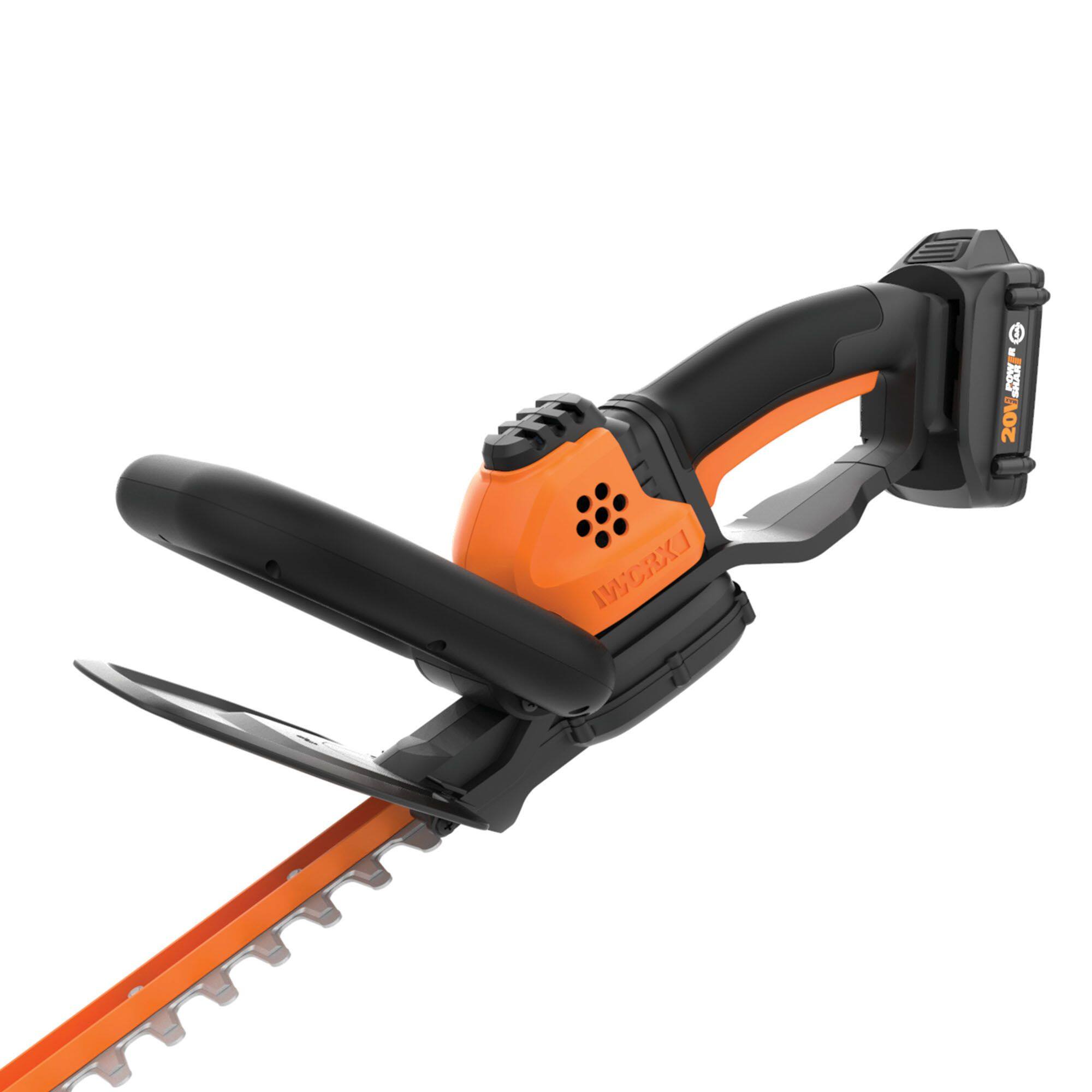 WORX WG261 20V Power Share Cordless Hedge Trimmer 22 in