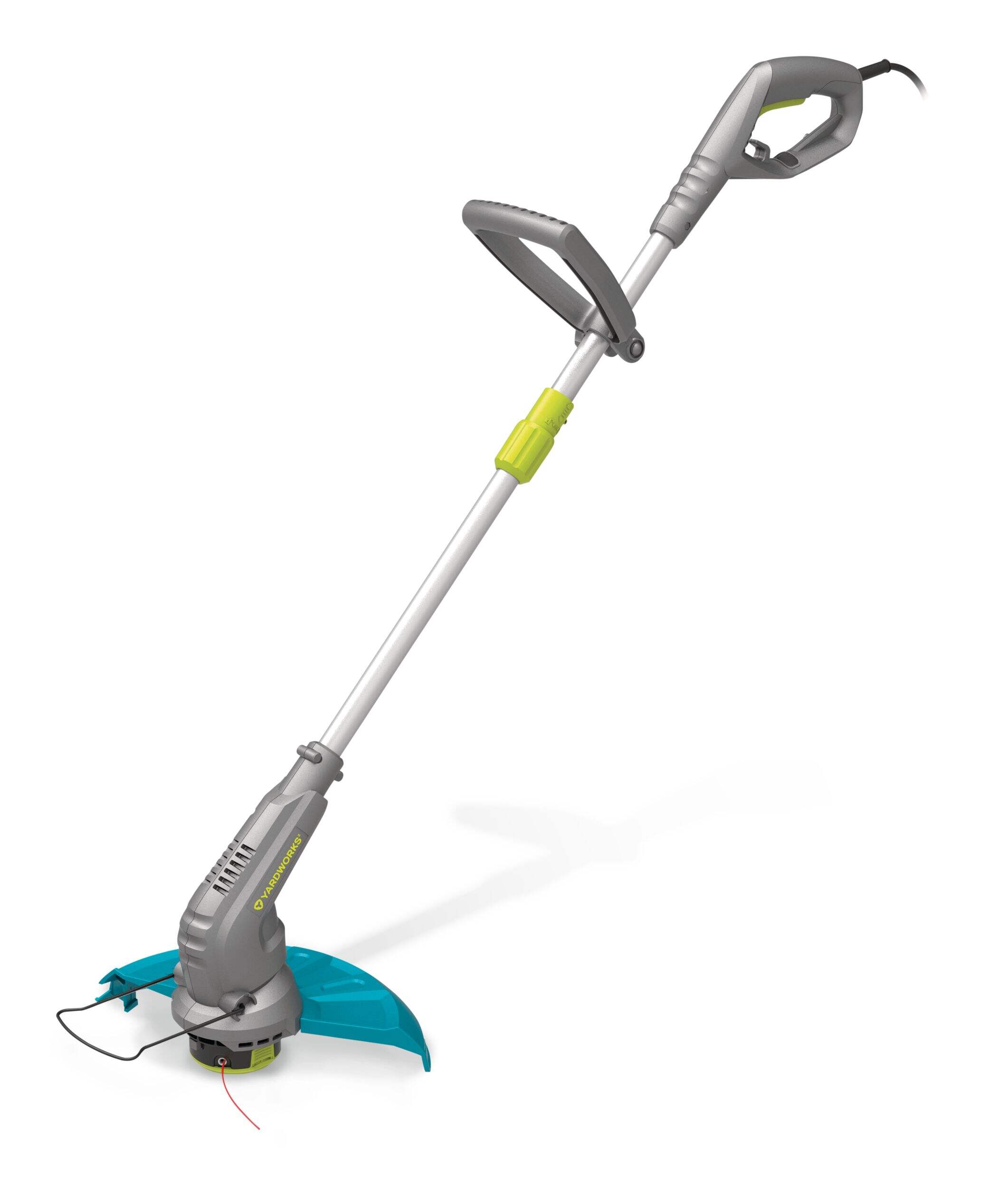 Yardworks 5A Electric Corded Grass Trimmer/Edger, 14-in Front_Angled_Left