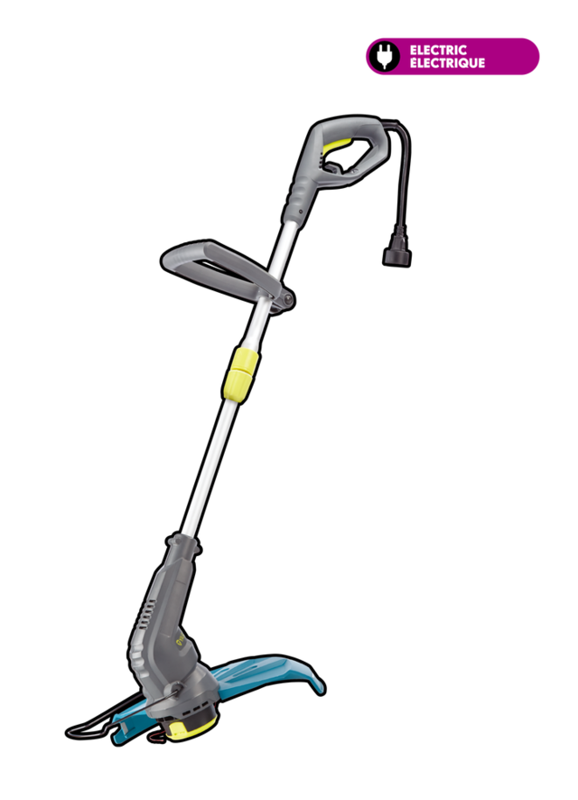 Yardworks 5A Electric Corded String Grass Trimmer/Edger, 14in Canadian Tire