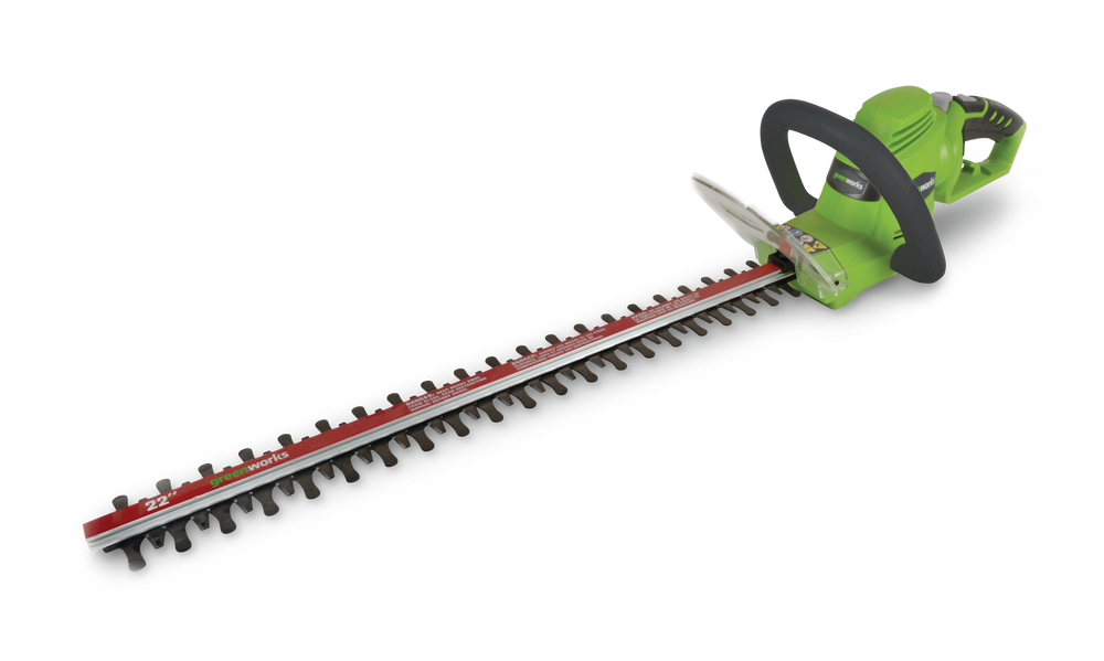 Greenworks 4 Amp Electric Hedge Trimmer, 22in Canadian Tire