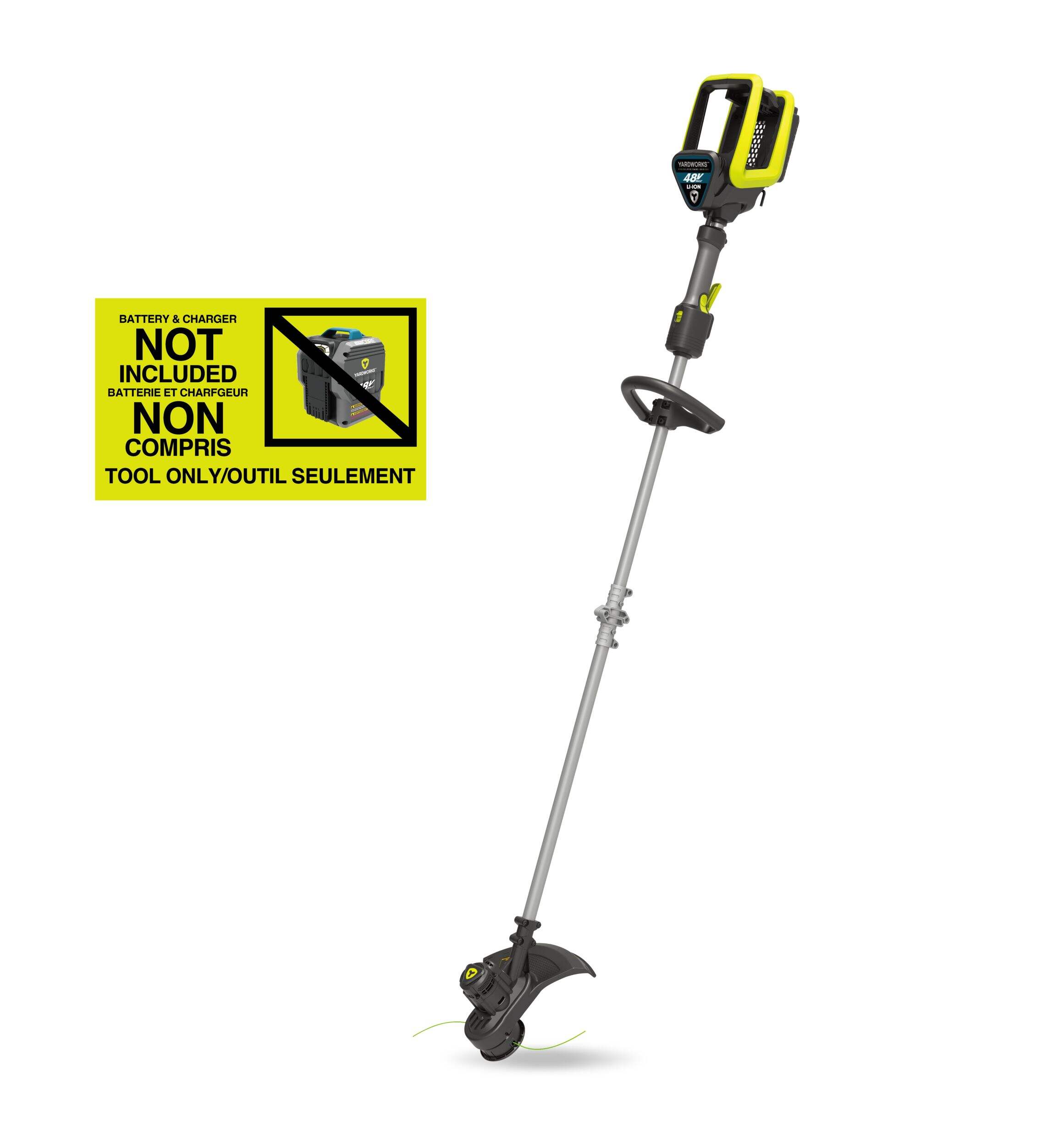 Yardworks 48 V Brushless Grass Trimmer, 14in (Tool Only) Canadian Tire