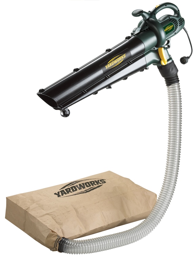 Yardworks 12A Leaf Blower/Vacuum with Leaf Collection System Canadian