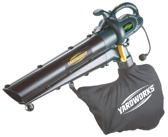 Yardworks 12A Leaf Blower/Vacuum with Leaf Collection System Canadian