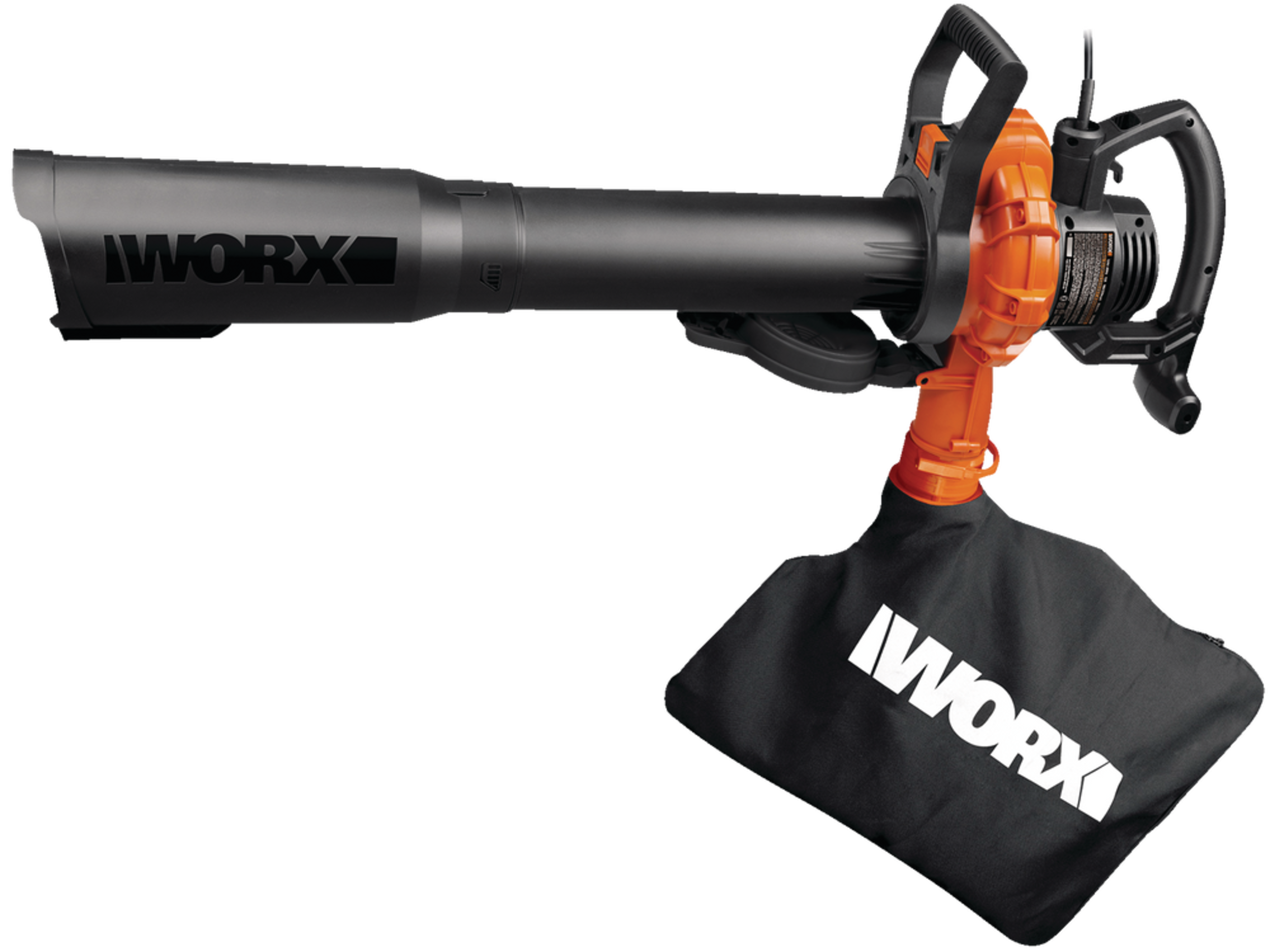 WORX WG518 12 Amp 385CFM Electric Leaf Blower, Vacuum, & Mulcher Canadian Tire