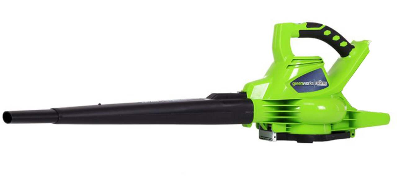 Greenworks blower top vacuum mulcher