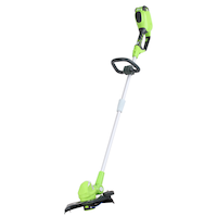 Greenworks 40 V Adjustable Corldless String Grass Trimmer, Bare Tool Only, 10-12-in Front_Three_Fourths_Angled_Right