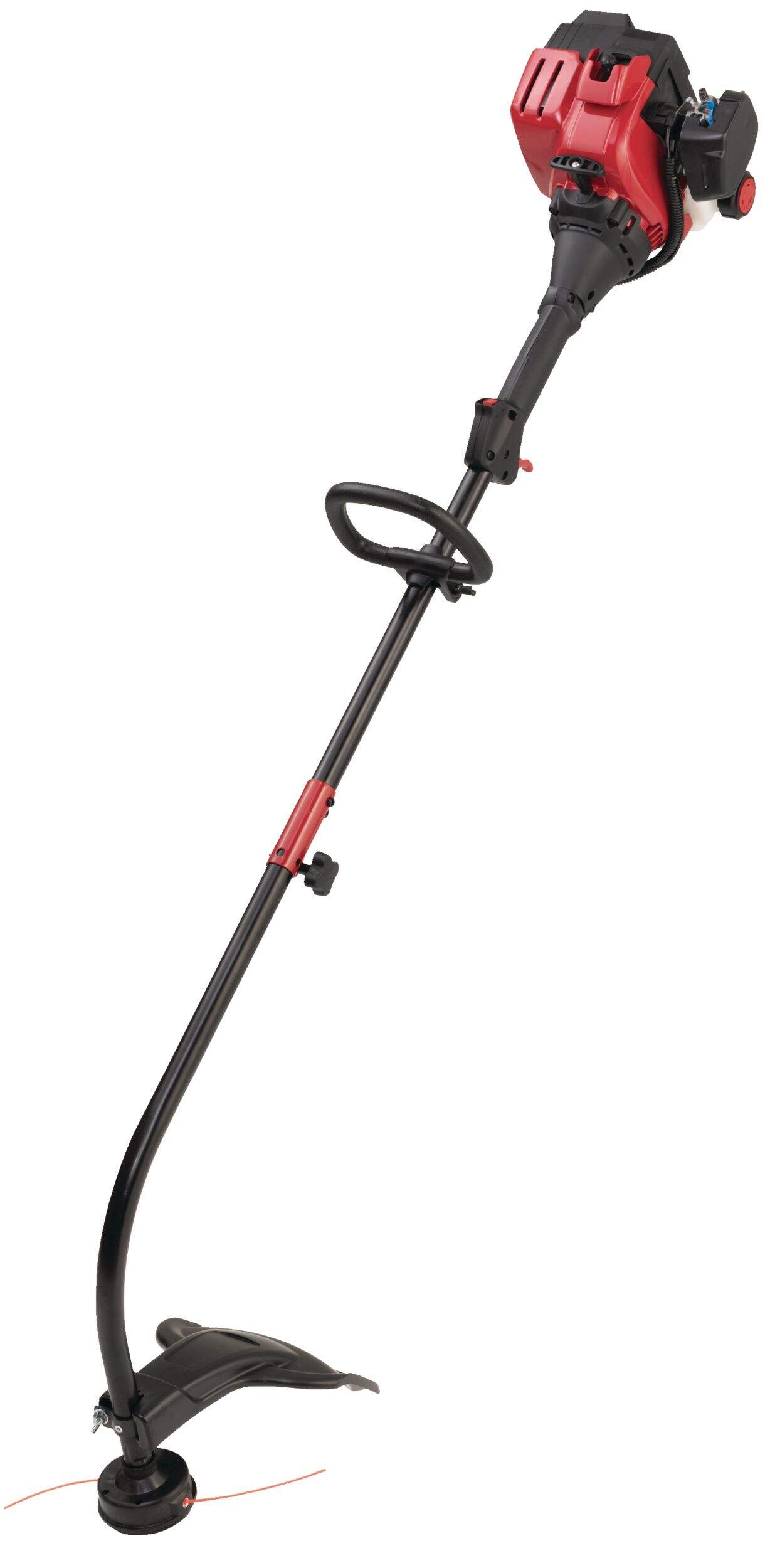 TroyBilt TB22 EC 25cc 2Cycle Curved Shaft Gas Grass Trimmer, 17in