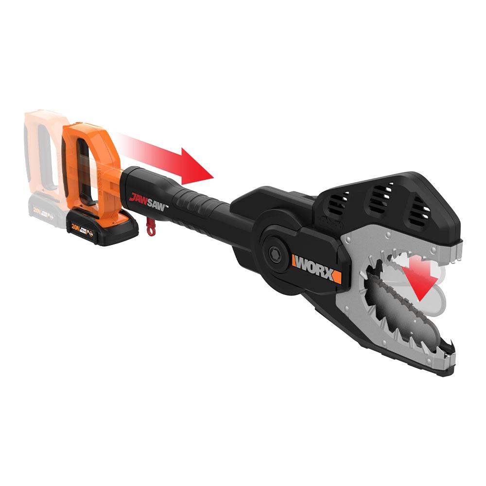 WORX WG320 20V Power Share™ 2in1 Pole Saw and Jaw Saw, 6" Canadian Tire