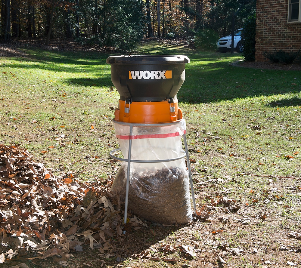 Worx WG430 13 Amp Electric Leaf Mulcher/Shredder, 13in Canadian Tire