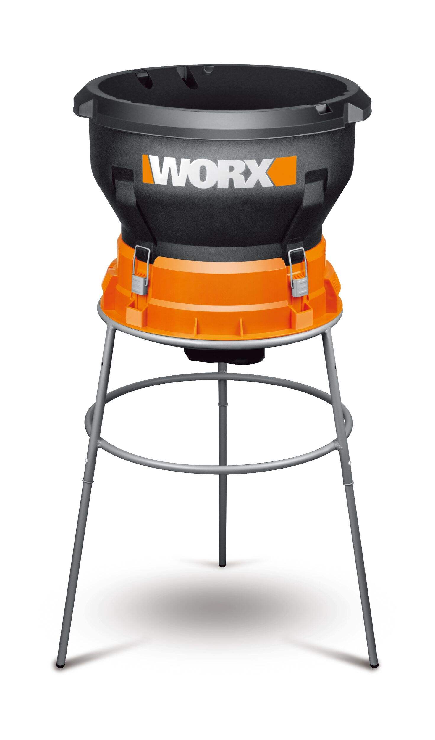 Worx WG430 13 Amp Electric Leaf Mulcher/Shredder, 13-in Front_Elevated