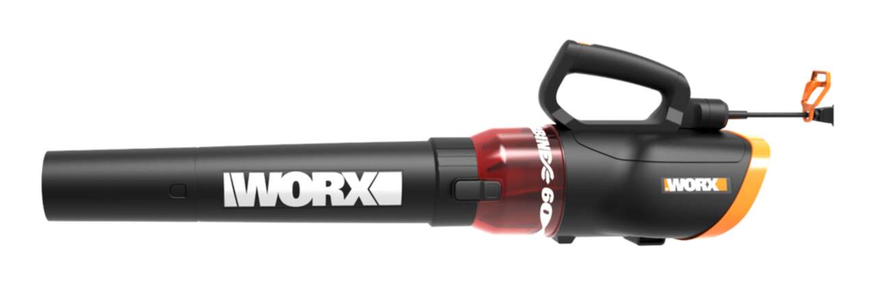 Worx wg520 turbine 600 clearance corded electric leaf blower