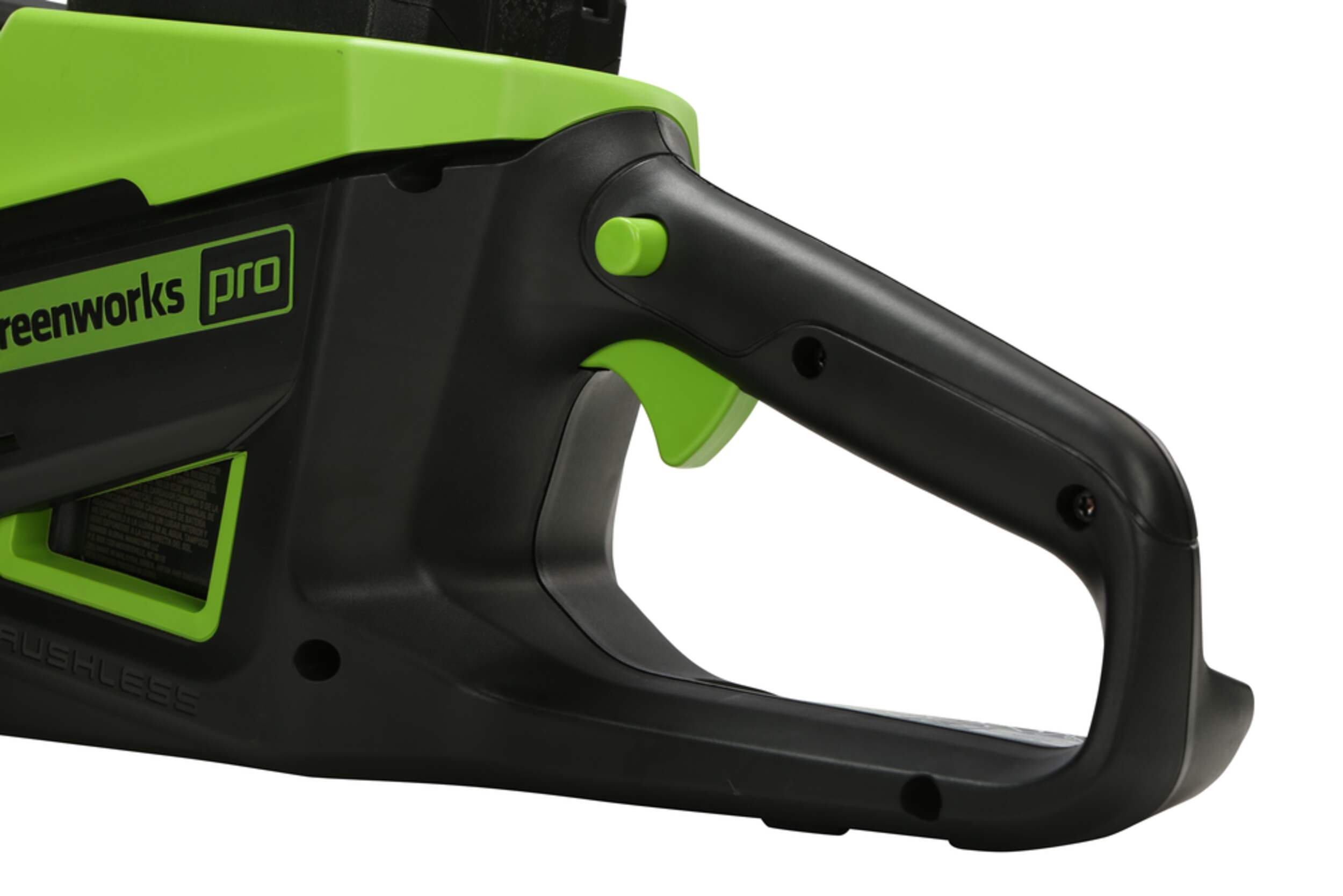 Greenworks Pro 60 V Brushless Cordless Chainsaw, Tool Only, 18in