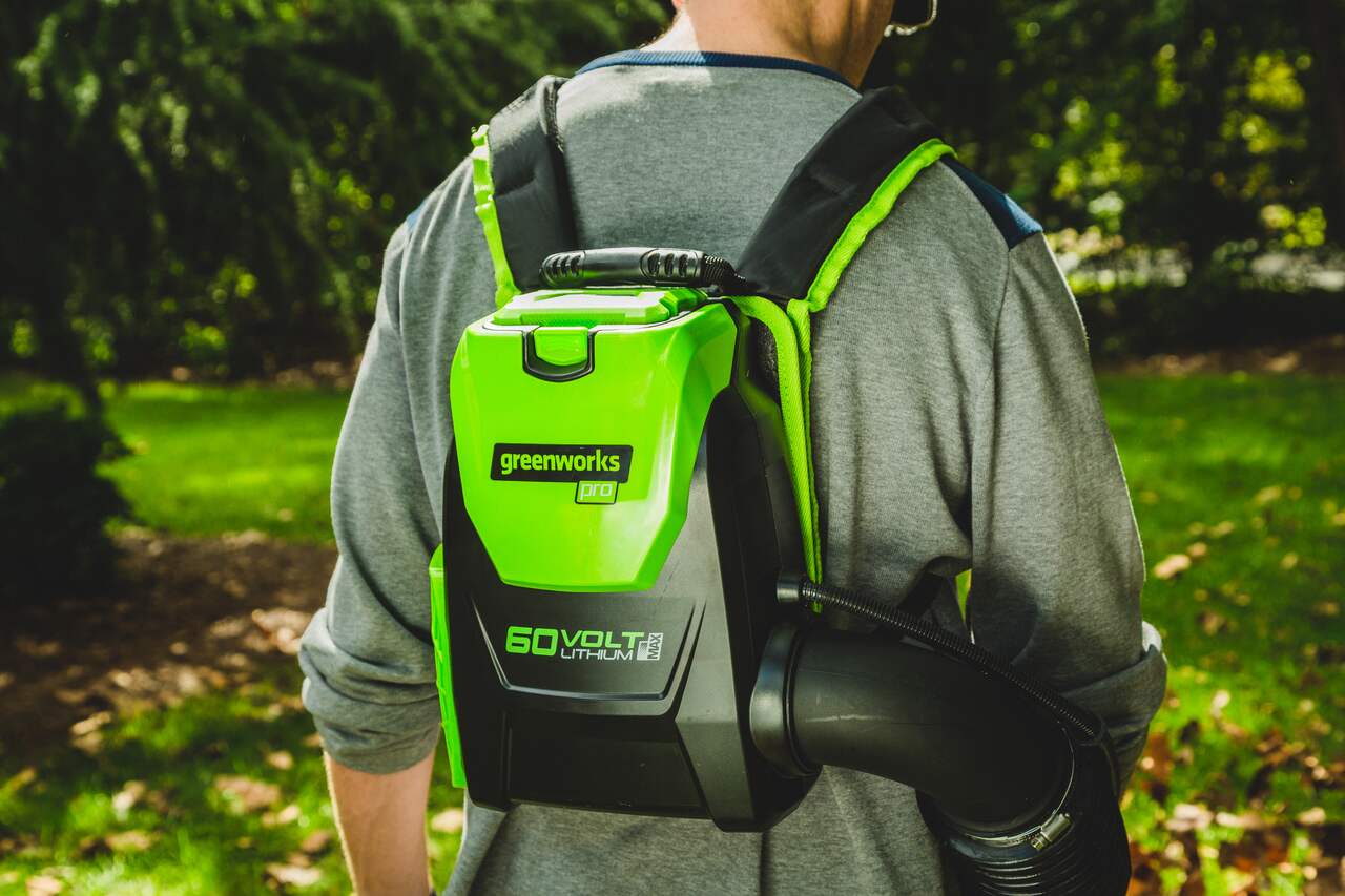 Greenworks 60v shop backpack blower