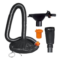 Système universel de collecte de feuilles WORX WA4058 LeafPro avec adaptateurs pour Trivac et turbine