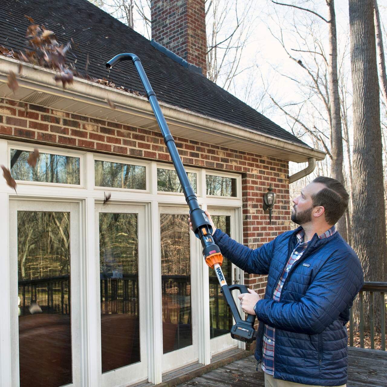 WORX WA4096 LeafJet Blower GutterPRO Attachment