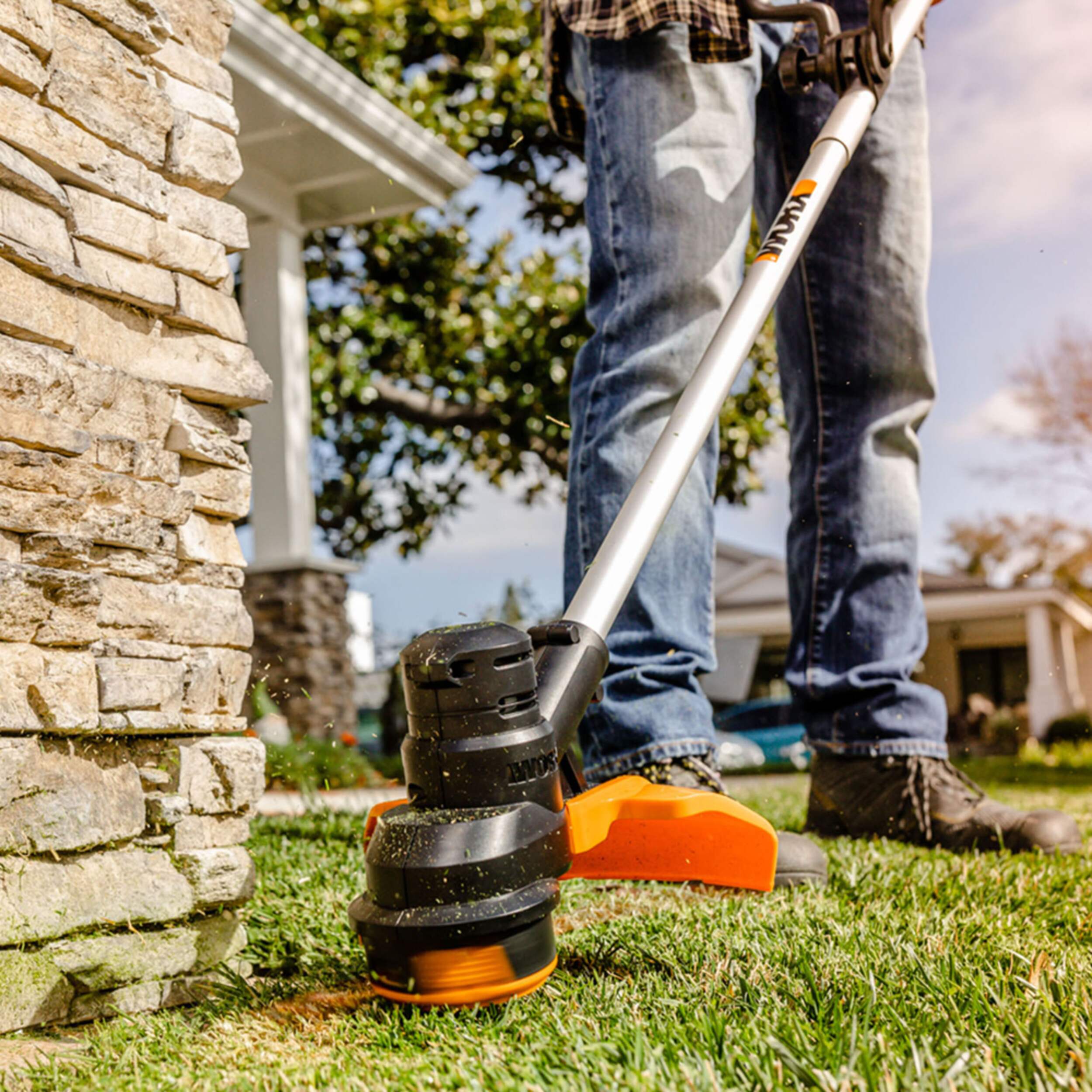 WORX WG183.9 Nitro 40V Power Share™ Cordless Grass Trimmer, 13in, Tool