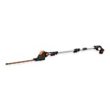 WORX WG252 20V Power Share™ 2-in-1 Cordless Hedge Trimmer with Pole Front_Three_Fourths_Angled_Left