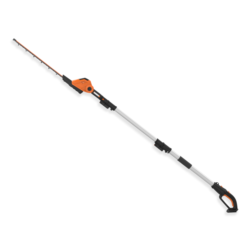 WORX WG252.9 20V Power Share™ 2in1 Cordless Hedge Trimmer with Pole