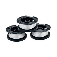 Black & Decker AF-100-3ZP Single Line AFS Auto Feed Replacement Spools, 3-pk, 0.065-inx30-ft Front_Elevated