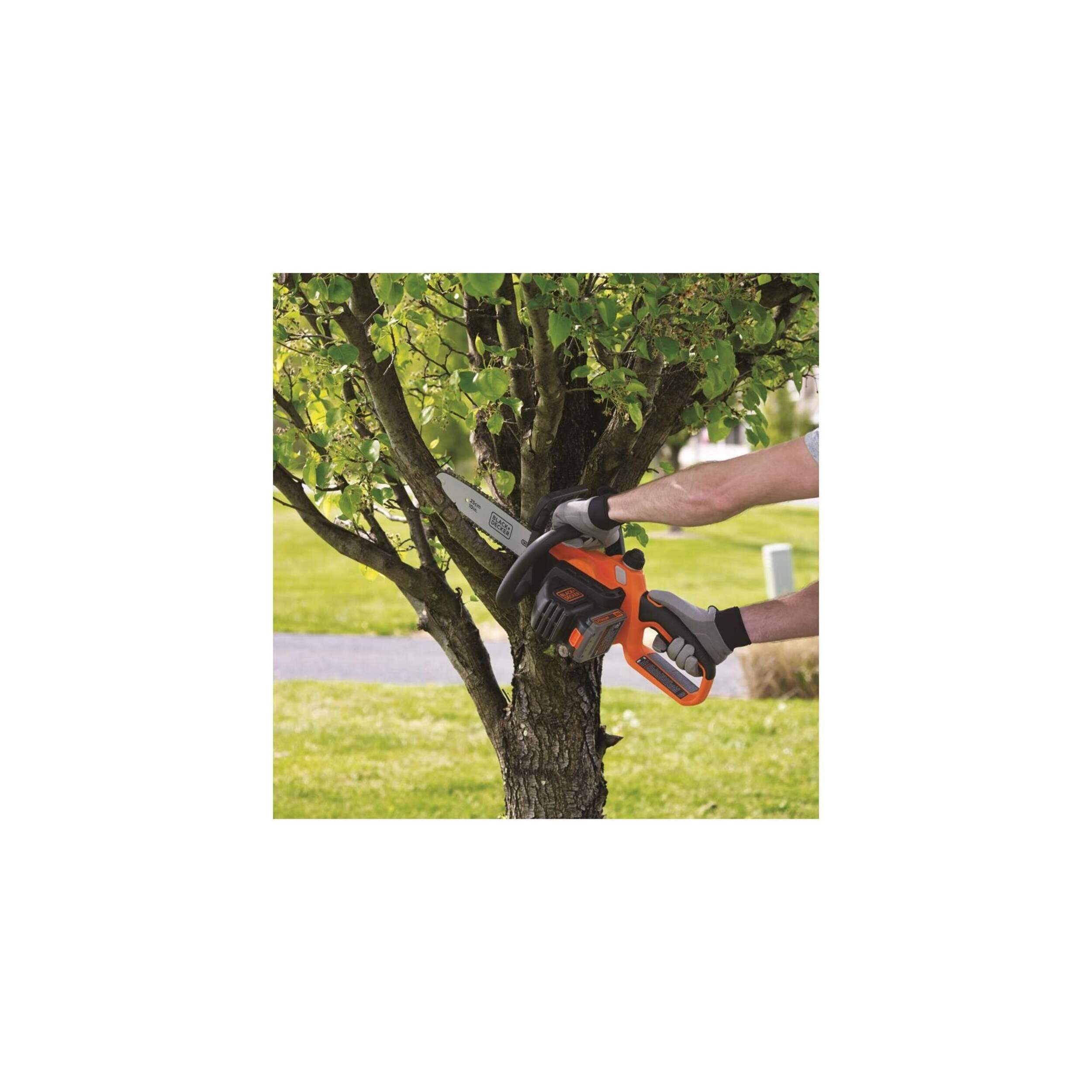 Scie à chaîne au lithiumion Black & Decker LCS1020B SBD 20 V, outil
