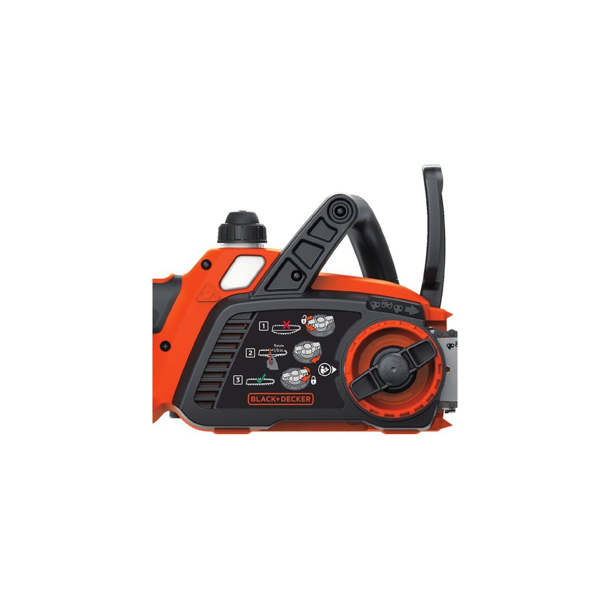 Black & deals decker cordless chainsaw