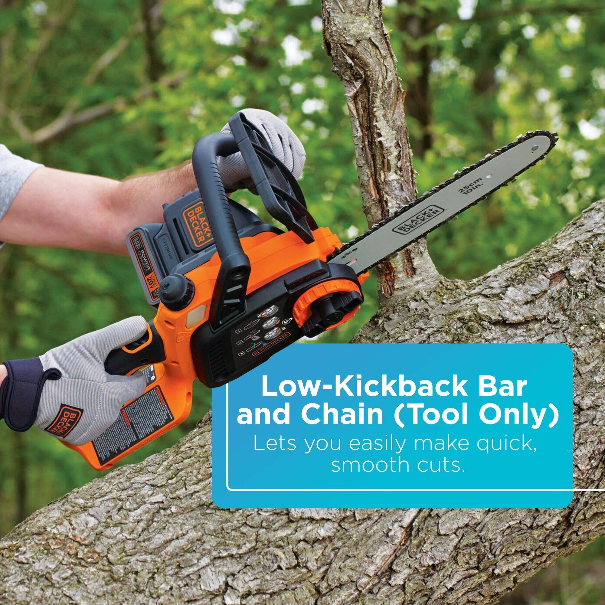 Black Decker LCS1020B SBD 20V Lithium ion Chainsaw Tool Only