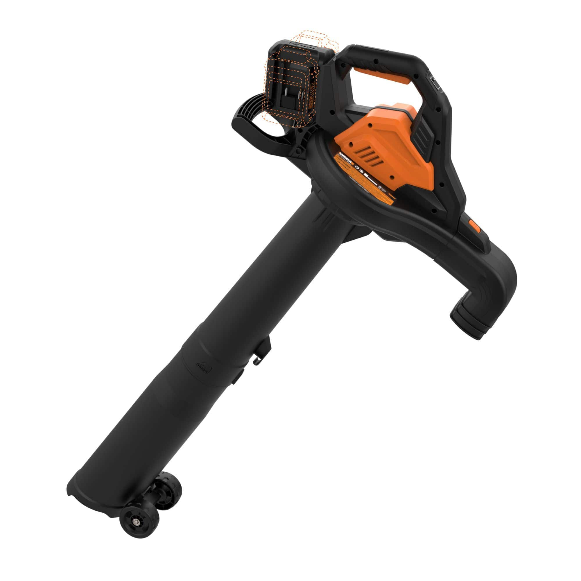 Battery leaf blower on sale and mulcher