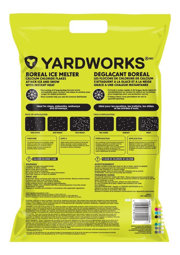 Yardworks High Performance Ice Melter Bag, 10kg Canadian Tire
