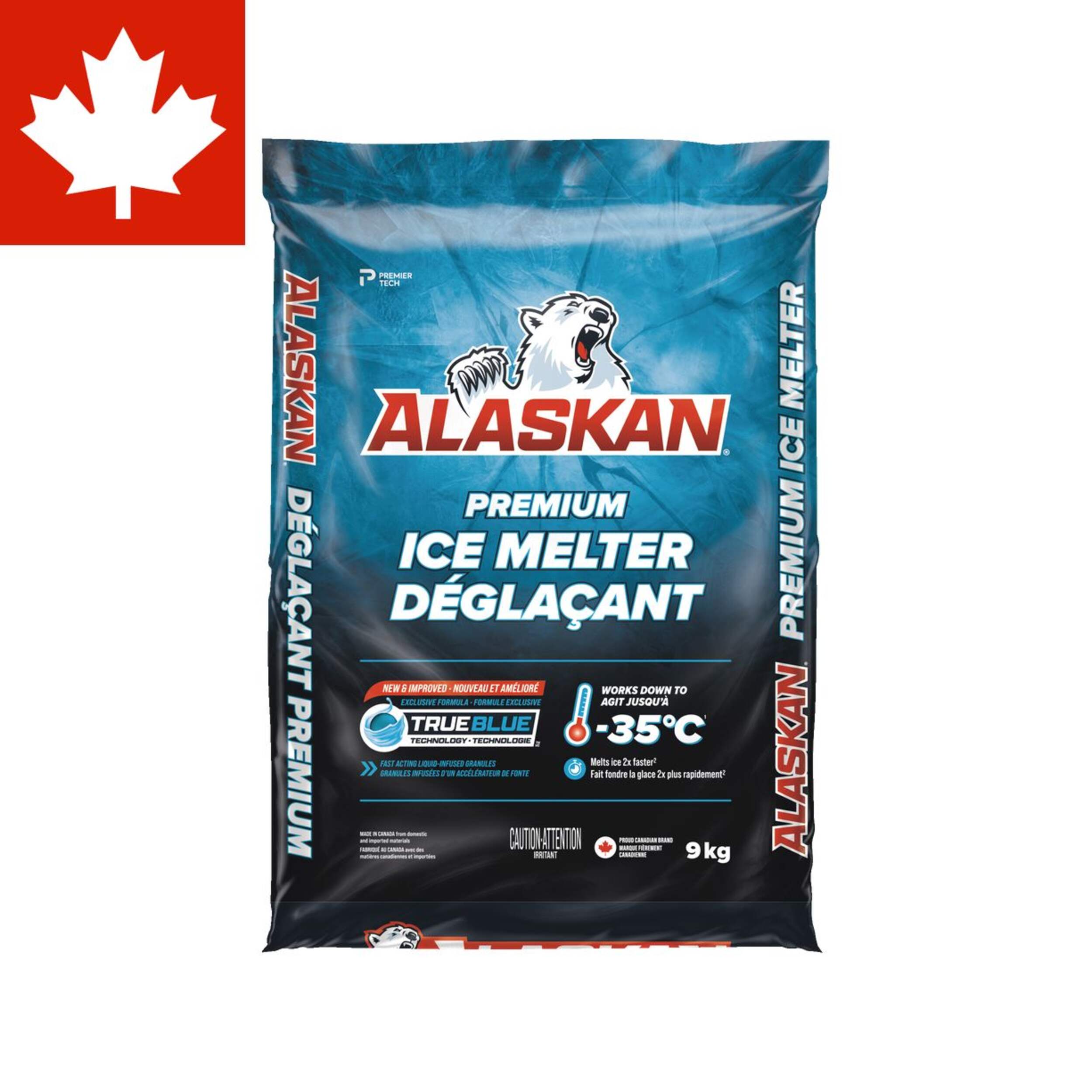 Alaskan Premium Ice Melter Bag, 9-kg Front_Flat