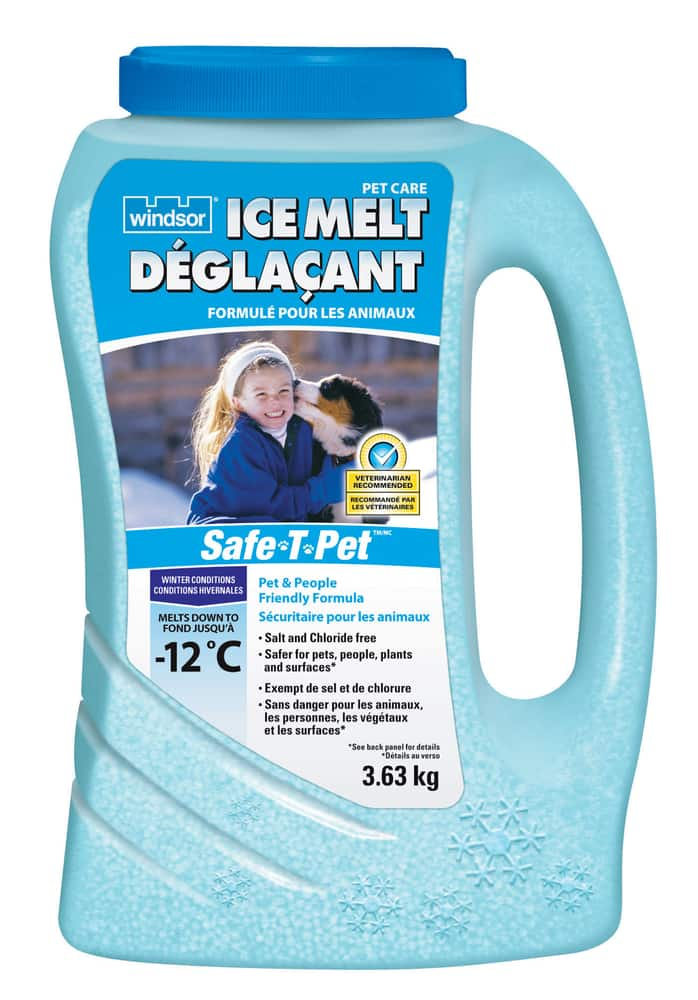 is ice melt safe for dogs