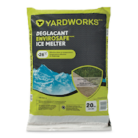 Yardworks Envirosafe™ Ice Melt Bag, Less Harmful to Surfaces, Vegetation, & Pets, 20-kg Front_Flat