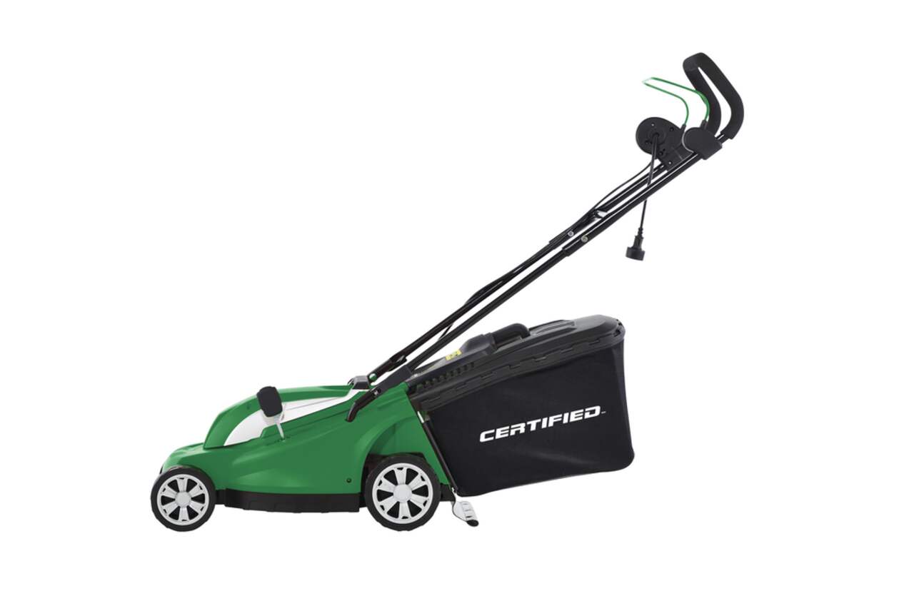 Certified electric best sale lawn mower
