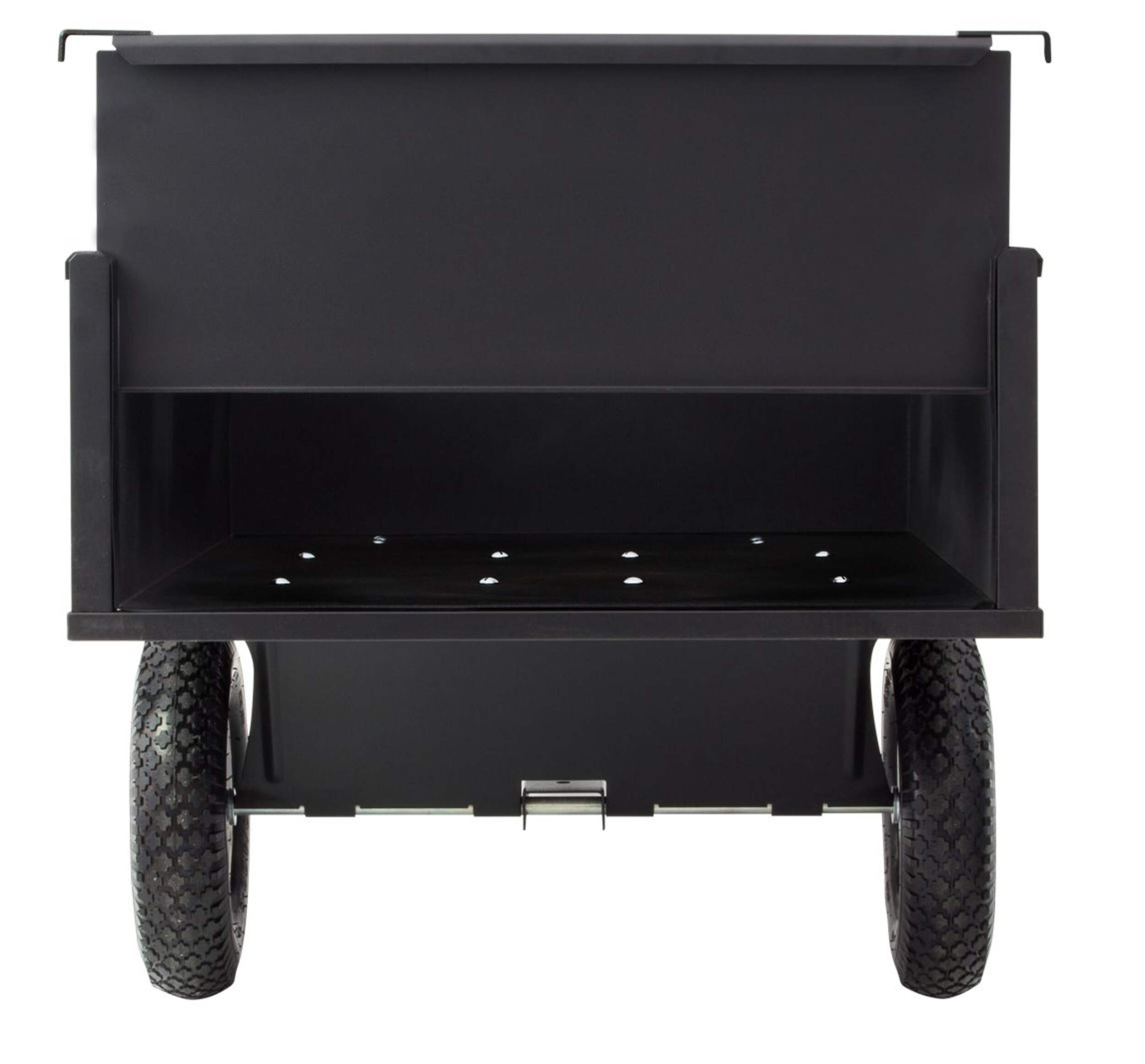 Precision Steel Body Universal Fit Dump Cart with Pneumatic Tires, 10