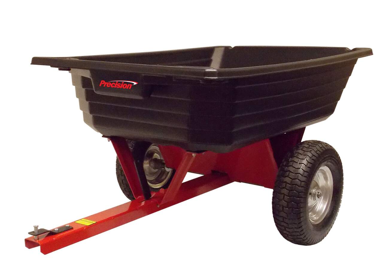 Agri Fab Steel Body Tow Behind Dump Cart with Pneumatic Tires, 10
