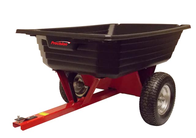 Precision Steel Body Universal Fit Dump Cart with Pneumatic Tires, 20 ...