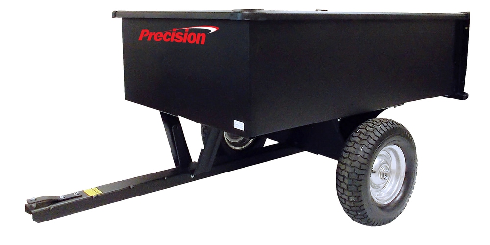 Precision Steel Body Tow Behind Dump Cart with Pneumatic Tires, 15 cu ft, 1200lb Canadian Tire