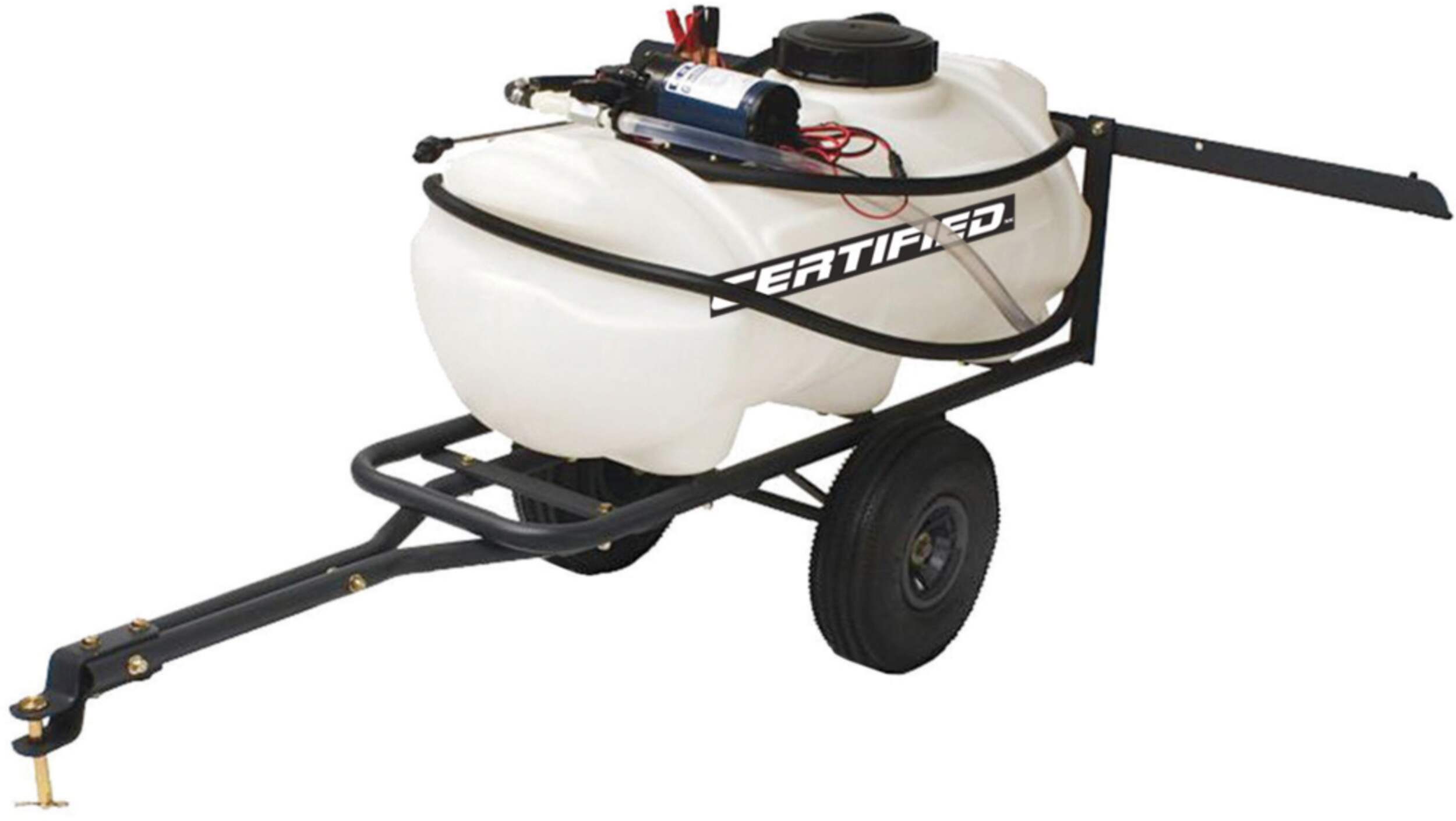 Precision Tow Behind Lawn & Garden Sprayer with Tires, 15gal