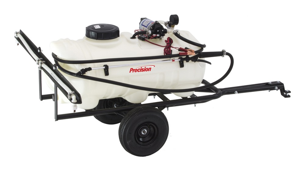 Precision Tow Behind Lawn & Garden Sprayer with Tires, 15gal