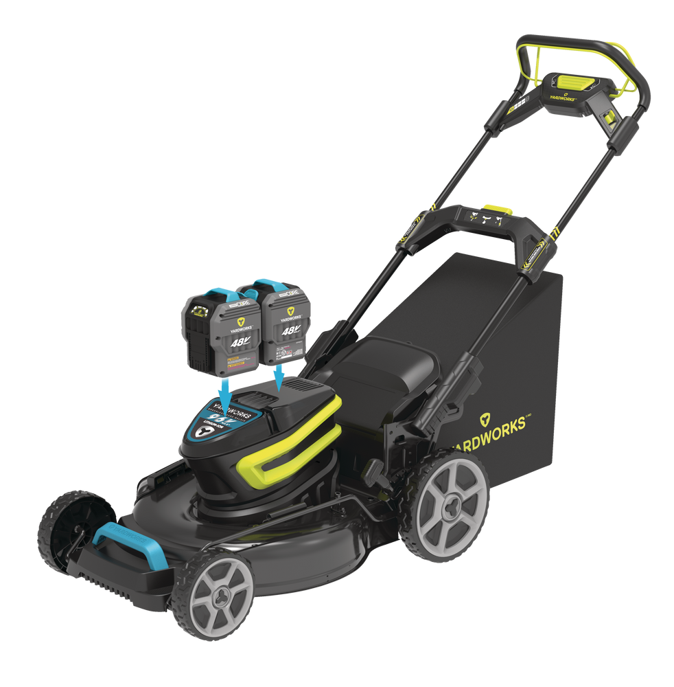 Yardworks 96V Self Propelled Lawn Mower, 22in Canadian Tire