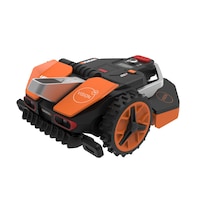 Worx WR208 Landroid VISION 20V Boundaryless Robotic Mower, 1/5 Acre Front_Three_Fourths_Angled_Left
