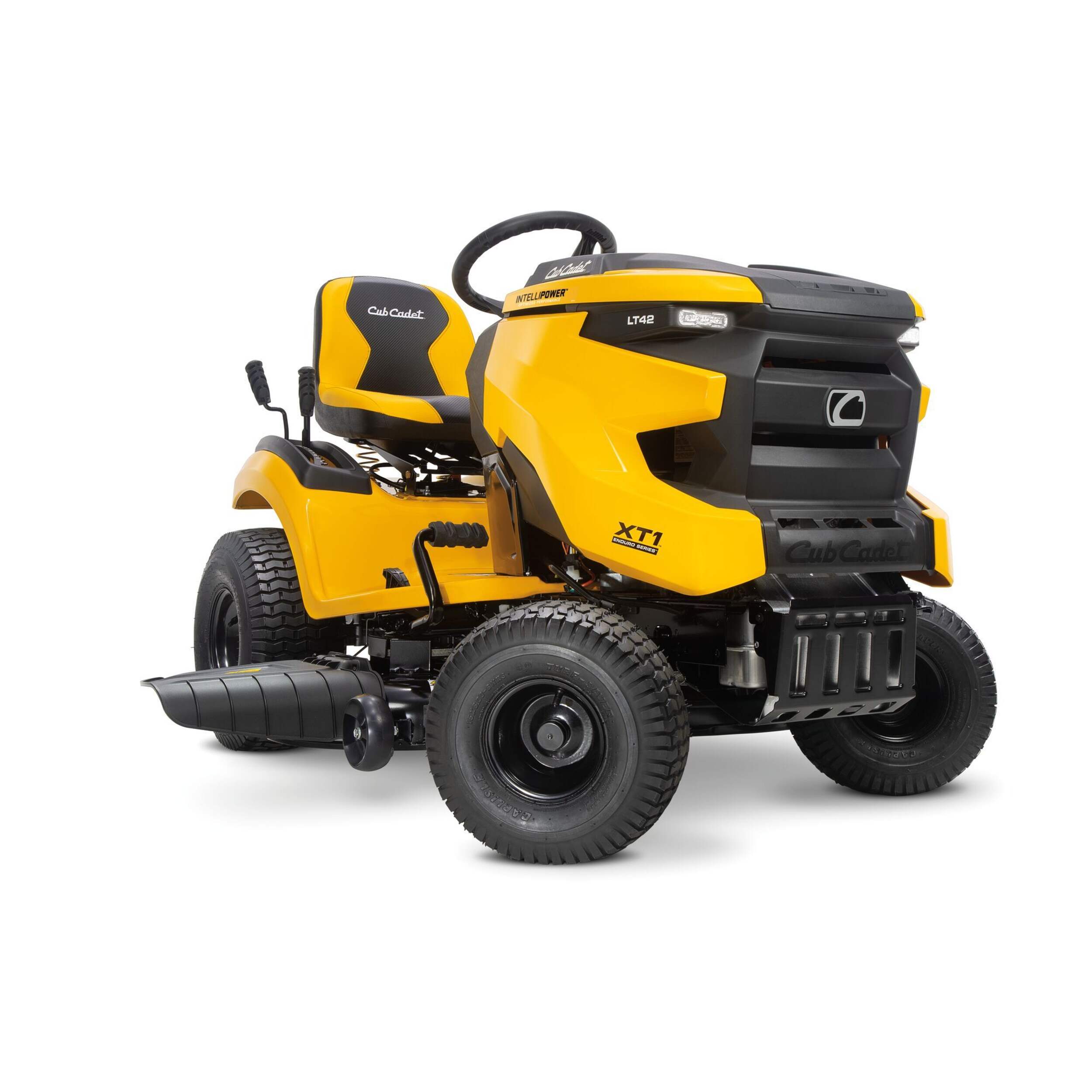 Cub Cadet 547cc Engine Gas Lawn Tractor with IntelliPower®, 42-in Front_Three_Fourths_Angled_Right