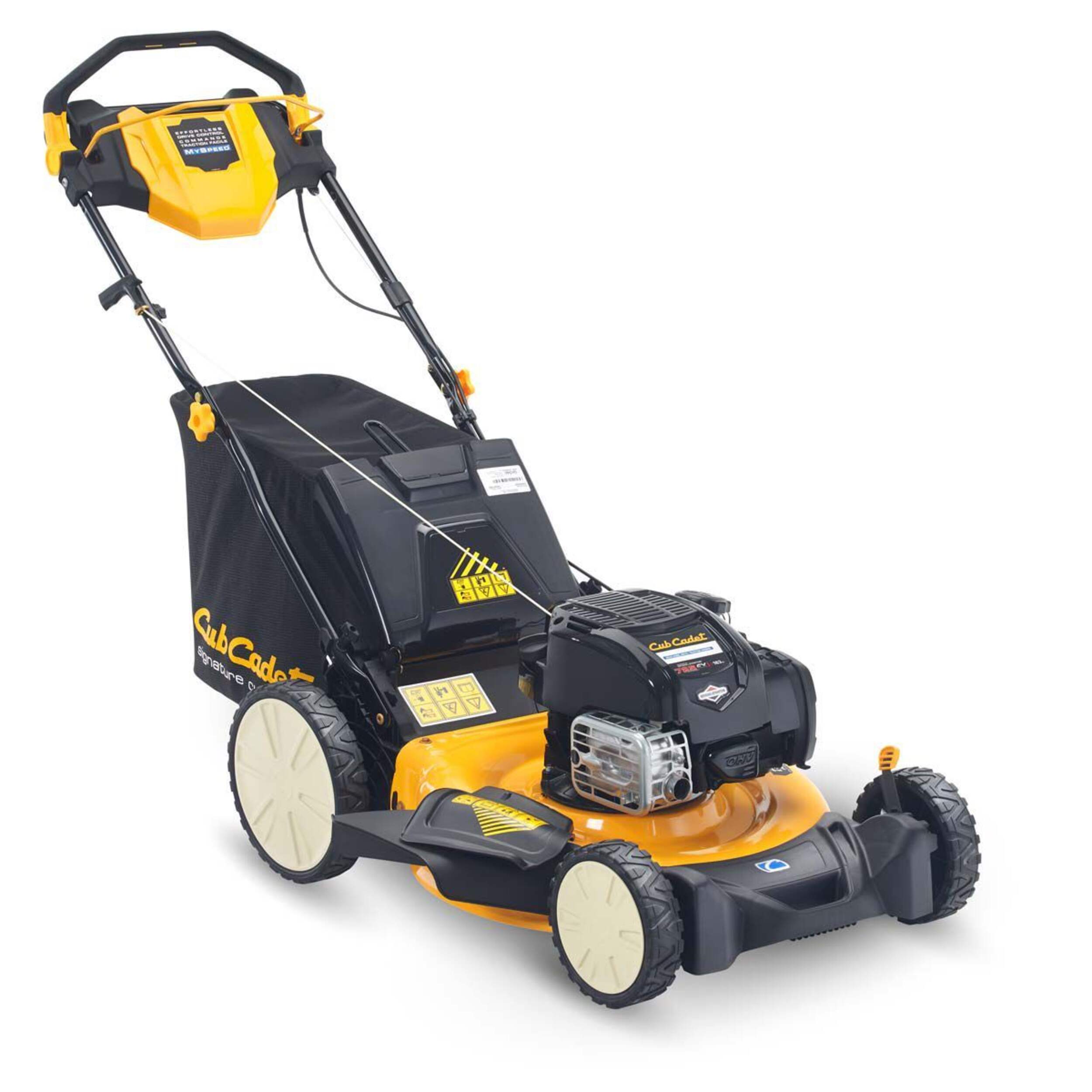 Cub Cadet 163cc 3-in-1 Gas Engine MySpeed™ RWD Walk Behind Self-Propelled Mower, 21-in Front_Three_Fourths_Angled_Right